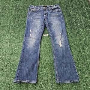 Love Nation Jeans, Women's Size 10, Blue, Denim, Straight Leg, Pockets